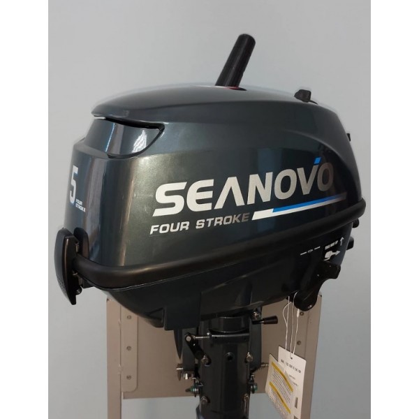 Купить лодочный мотор 4 -х тактный SEANOVO SNF5HAS (5 л.с.,112 см3, 22 кг, 1 цил, бак 1.1л+12л)
