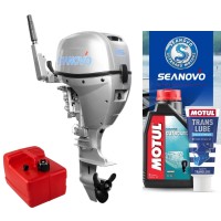 Купить лодочный мотор 4 -х тактный SEANOVO SNEF 15 HES EFI Enduro  (аналог 20 л.с., 356 см3, 57 кг, 2 цил, бак 12 л, инжектор, румпель, э/стартер) 